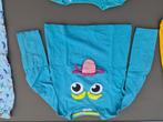 blauwe t-shirt, longsleeve met gezicht, Lemon Beret, 116-122, Kinderen en Baby's, Kinderkleding | Maat 116, Ophalen of Verzenden