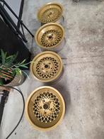 Set Rial-velgen — Urban Gold + nieuwe Michelin banden, Enlèvement, Jante(s)