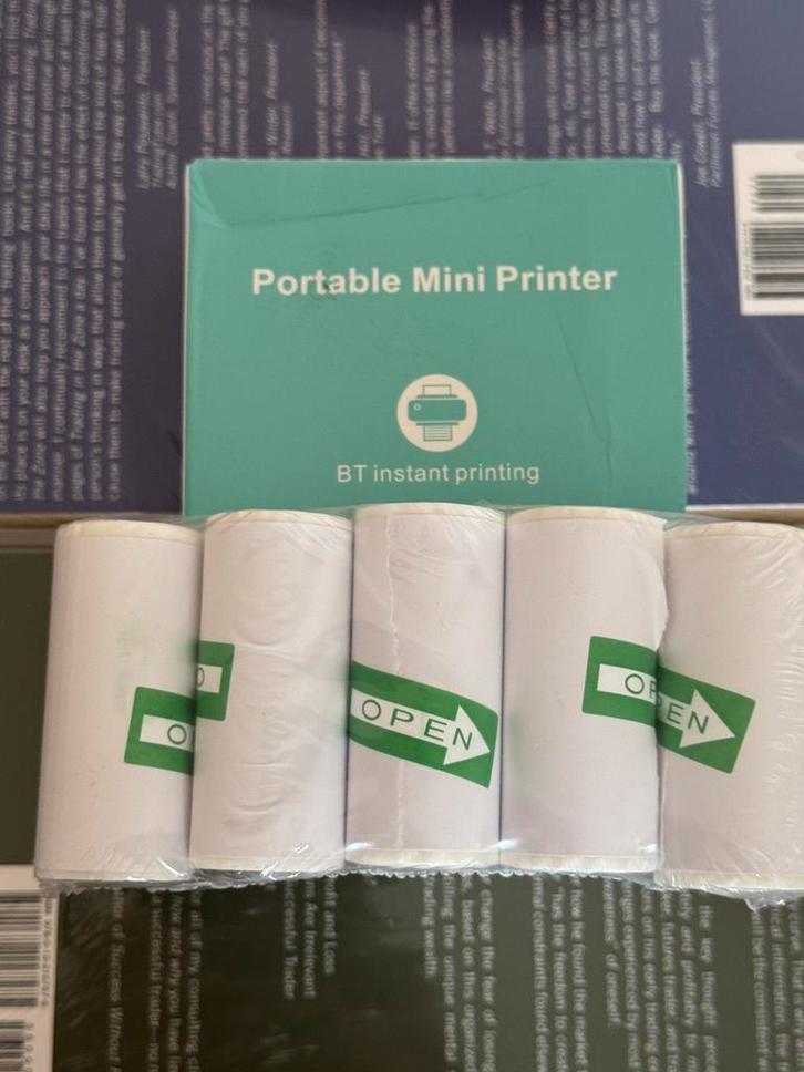 portable mini printer, Divers, Papeterie, Comme neuf, Enlèvement