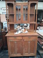 vitrinekast eik , art deco, Antiek en Kunst, Antiek | Meubels | Kasten, Ophalen