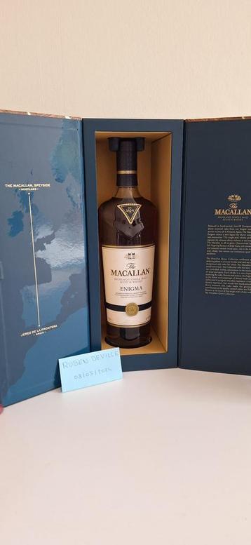 The Macallan Enigma whisky / Nieuw in verpakking