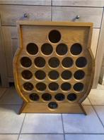 Handgemaakt eiken wijnrek (Vintage), 25 bouteilles ou plus, Comme neuf, Enlèvement, Bois