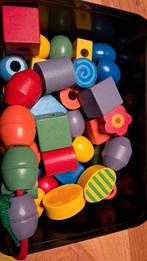 Grote rijgkralen, Kinderen en Baby's, Ophalen, Gebruikt