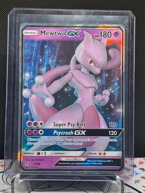 Mewtwo GX - 31/68, Hobby en Vrije tijd, Verzamelkaartspellen | Pokémon, Nieuw, Losse kaart, Ophalen of Verzenden