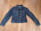 blauw jeansvestje, Kleding | Dames, Jassen | Zomer, Gedragen, Blauw, Maat 38/40 (M), Ophalen of Verzenden