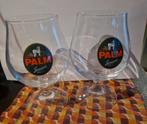 Palm glazen set van 2, Verzamelen, Ophalen of Verzenden, Zo goed als nieuw, Glas of Glazen, Palm