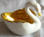 Cygne en porcelaine de Limoges, France, 7 cm de long, 5 cm d, Enlèvement ou Envoi