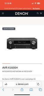 DENON AVR-X1600H + set Yamaha boxen en woofer 5.1 systeem, Audio, Tv en Foto, Home Cinema-sets, Ophalen, Gebruikt, 5.1-systeem