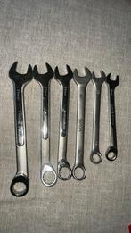 Set van 6 nieuwe platte Engelse sleutels - Chrome Vanadium, Doe-het-zelf en Bouw, Ophalen of Verzenden, Nieuw