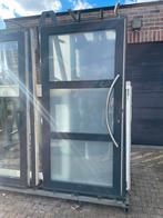 PVC Voordeur, Doe-het-zelf en Bouw, Deuren en Vliegenramen, 215 cm of meer, Gebruikt, 120 cm of meer, Buitendeur