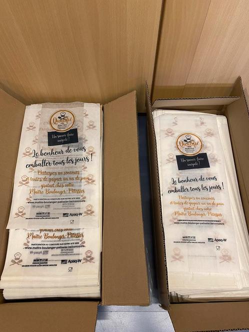 Sac à pain • Boulangerie • Pâtisserie, Zakelijke goederen, Stock en Retail | Verpakking en Verzending, Ophalen