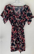 Robe fleurie noire « Shein » d'été - taille S - neuve, Taille 36 (S), Noir, Shein, Enlèvement ou Envoi