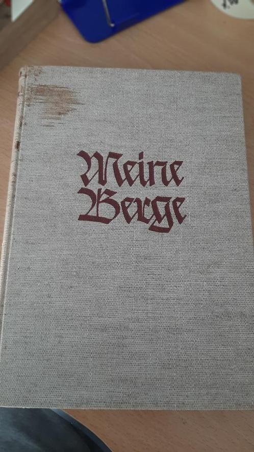 Meine Berge (Duitsland 1935), Livres, Histoire & Politique, Utilisé, 19e siècle, Envoi