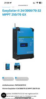 Victron omvormer off grid 24 volt 3000 watt met accu en sola, Doe-het-zelf en Bouw, Zonnepanelen en Toebehoren, Ophalen, Zo goed als nieuw