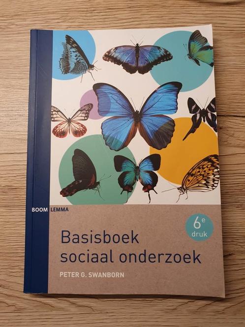 Basisboek Sociaal onderzoek Peter G. Swanborn, Boeken, Studieboeken en Cursussen, Zo goed als nieuw, Ophalen of Verzenden