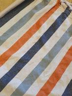 Hangmat gestreept blauw oranje wit 250/100, Maison & Meubles, Accessoires pour la Maison | Plaids & Couvertures, Enlèvement ou Envoi