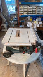 Zaagtafel en afkortzaag, Ophalen, Gebruikt