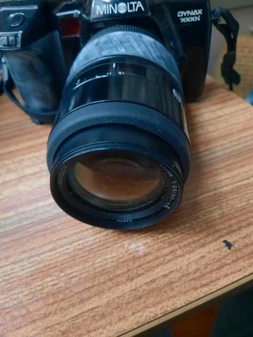 Minolta Dynax 7000i met extra lens, flits en zakje beschikbaar voor biedingen