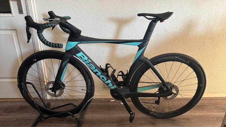 bianchi oltre pro di2, Fietsen en Brommers, Fietsen | Racefietsen, Zo goed als nieuw, Heren, Overige merken, Carbon, 53 tot 57 cm
