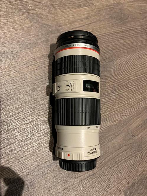 Canon EF 70-200 F4 IS Série L, Audio, Tv en Foto, Foto | Lenzen en Objectieven, Zo goed als nieuw, Telelens, Zoom