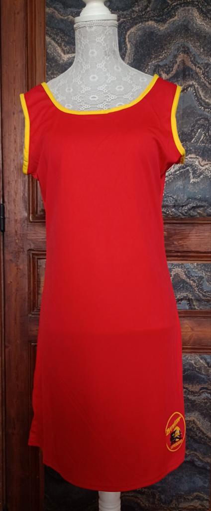 Robe de plage Baywatch, Kleding | Dames, Topjes, Zo goed als nieuw, Rood, Ophalen of Verzenden
