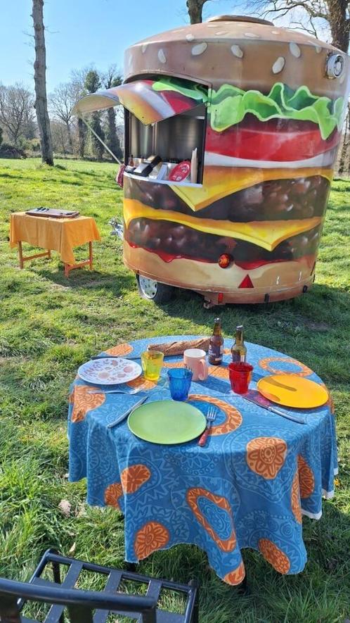 Remorque food truck, Auto diversen, Aanhangers en Bagagewagens, Zo goed als nieuw, Ophalen