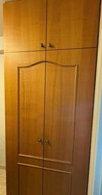 Eiken hout van inbouwkast, Ophalen, Gebruikt