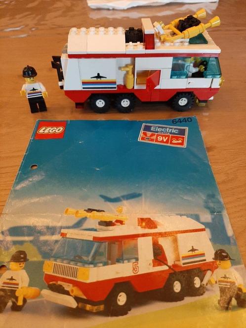 Lego set Airport 6440 Jetport Fire Squad, Kinderen en Baby's, Speelgoed | Duplo en Lego, Gebruikt, Lego, Complete set, Ophalen of Verzenden