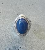 Bague touareg argent massif et lapis-lazuli 925 NEW, 20 ou plus grands, Autres couleurs, Comme neuf, Enlèvement