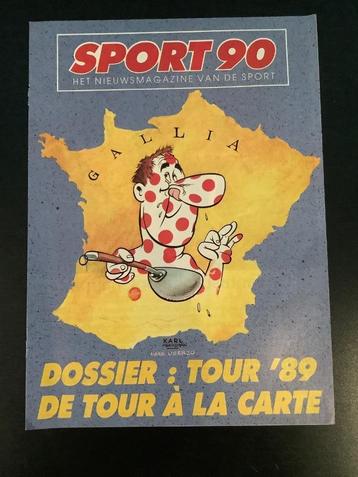 Dossier Tour de France 1989 van Magazine Sport 90 beschikbaar voor biedingen