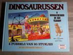 Boek met 4 dinosaurus puzzels, Ophalen