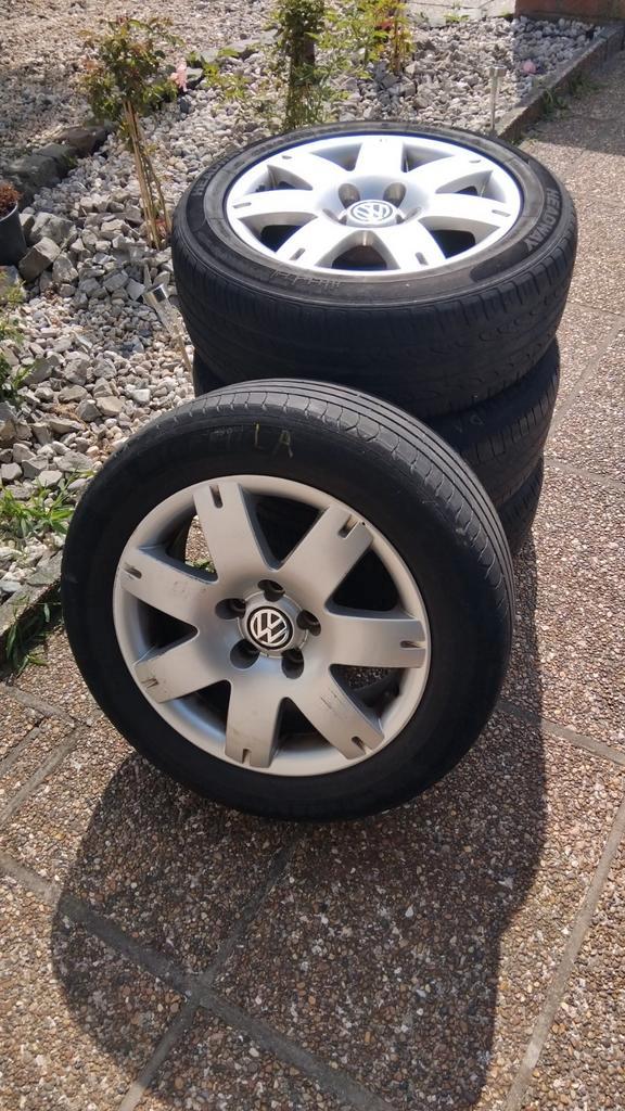 Vw zommerset 205 / 55 / 16 (5×112), Auto-onderdelen, Banden en Velgen, Velg(en), Ophalen