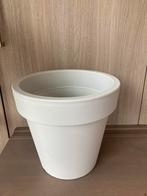 Bloempot pvc grijswit - diam 30cm, Ophalen of Verzenden, Gebruikt