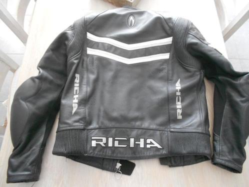 motovest leder RICHA   mt 52, Motoren, Kleding | Motorkleding, Jas | leer, Heren, Ophalen of Verzenden