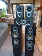 Luidsprekerset Jamo 5.1, Audio, Tv en Foto, Luidsprekerboxen, Ophalen, Zo goed als nieuw, Subwoofer, Jamo