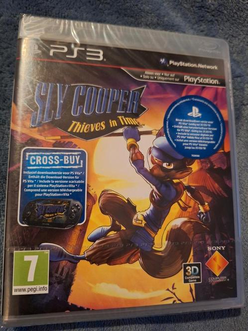 Sly Cooper : Thieves in Time ⚫️ PS3 *NOUVEAU* 💥🆕️  🔥 RARE, Consoles de jeu & Jeux vidéo, Jeux | Sony PlayStation 3, Neuf, Enlèvement ou Envoi