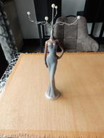 nr.7 - juwelenhouder - Mannequin - 37cm - grijze jurk, Ophalen, Zo goed als nieuw
