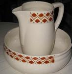 lampet met bruine decoratie, Ophalen