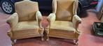 Twee antieke te restaureren fauteuils, Ophalen, Gebruikt, Eenpersoons