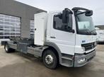 Mercedes Atego 1524 met koffer en containersysteem, Mercedes-Benz, Bedrijf, Grijs, 2 zetels