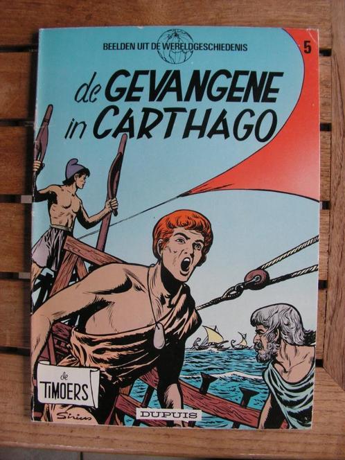 Strip Wereldgeschiedenis “De Gevangene van Carthago”, Boeken, Stripverhalen, Zo goed als nieuw, Eén stripboek, Ophalen of Verzenden