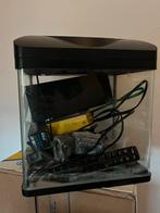 Aquarium met filter + verlichting + warmtepomp, Dieren en Toebehoren, Ophalen, Gebruikt