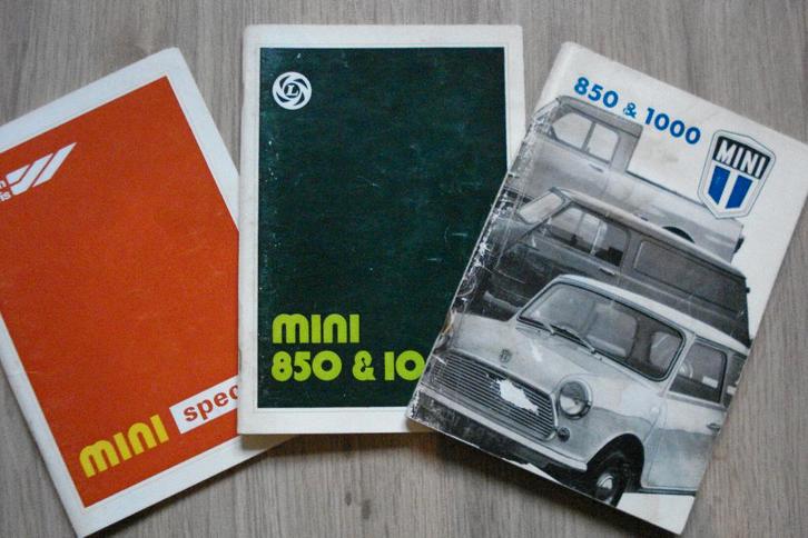 Austin-Morris : Mini 850 & 1000, Autos : Divers, Modes d'emploi & Notices d'utilisation, Enlèvement ou Envoi