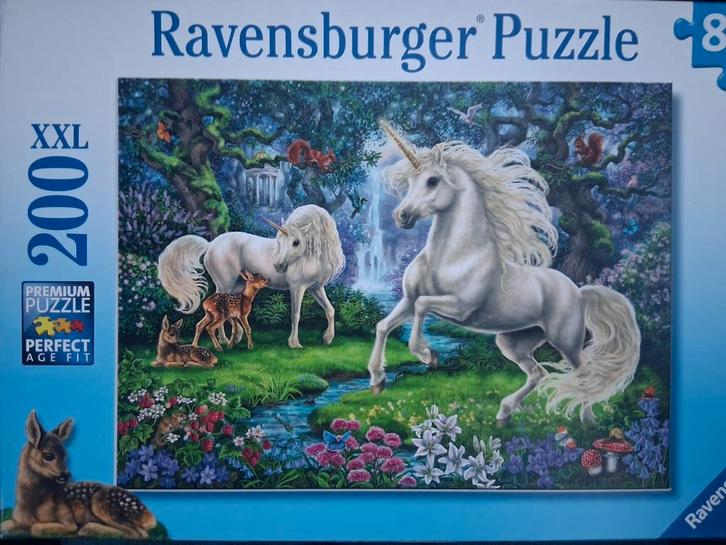 Een leuke ravensburger puzzel van eenhoorns., Kinderen en Baby's, Speelgoed | Kinderpuzzels, Zo goed als nieuw, 6 jaar of ouder