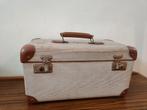 Boîte de valise de voyage antique vintage, Utilisé, Enlèvement ou Envoi