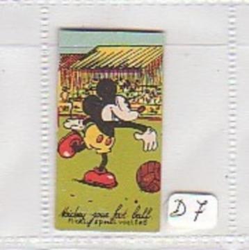 Chocolade RUBIS Verviers 1930 / Mickey speelt voetbal beschikbaar voor biedingen