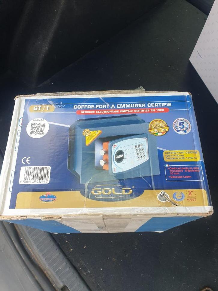 Nieuwe elektronische kluis Technomax GT/1 (5 L), Diversen, Overige Diversen, Nieuw, Ophalen
