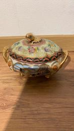 Chinees schaaltje breedte 20 cm handgeverfd, Antiek en Kunst, Ophalen