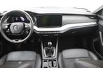 (1YDK188) SKODA OCTAVIA COMBI, Auto's, Voorwielaandrijving, Zwart, Bedrijf, 5 deurs