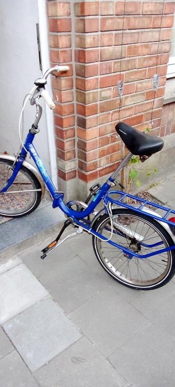Retro minifiets, Fietsen en Brommers, 20 inch of meer, Gebruikt, Deels opvouwbaar, Ophalen